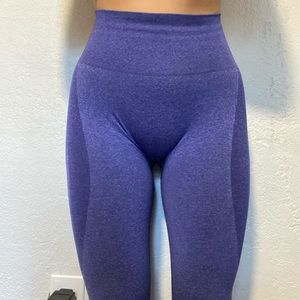 NVGTN ELECTRIC BLUE CONTOUR LEGGINGS